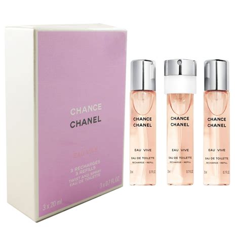 CHANCE TWIST AND SPRAY REFILL SET – EAU DE TOILETTE